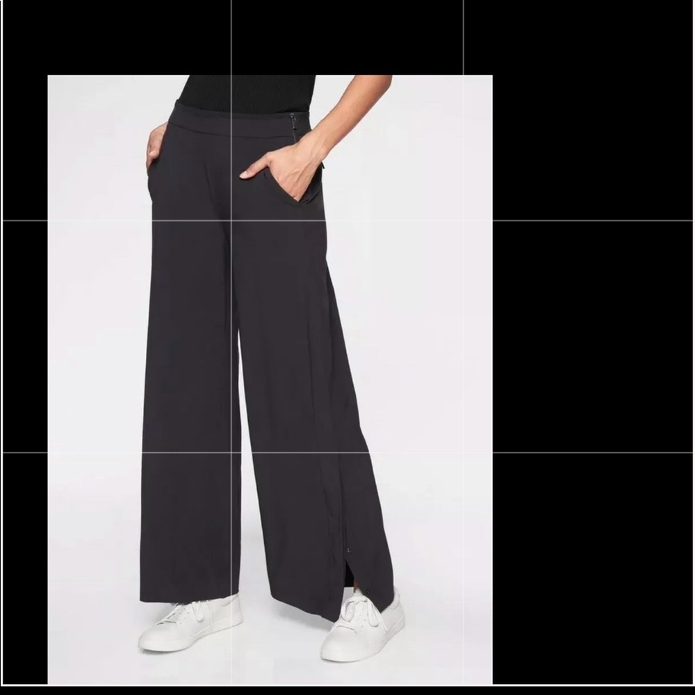 Athleta Gramercy Track Trouser - Black NWOT